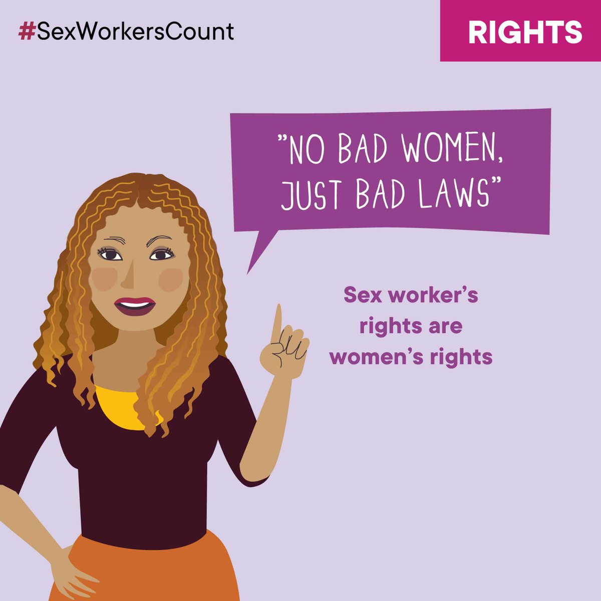 Sex workers' rights are central to the fight for women’s rights & achieving gender equality. Yet, there continues to be disagreement about how best to ensure women in the sex industry are free from violence & discrimination. #SexWorkersCount For more bit.ly/3JMWHtx