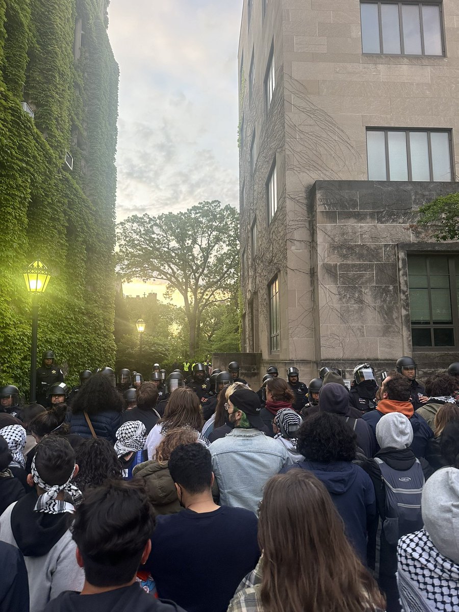 Students chanting “UChicago hates its students.” I fear they’re right.
