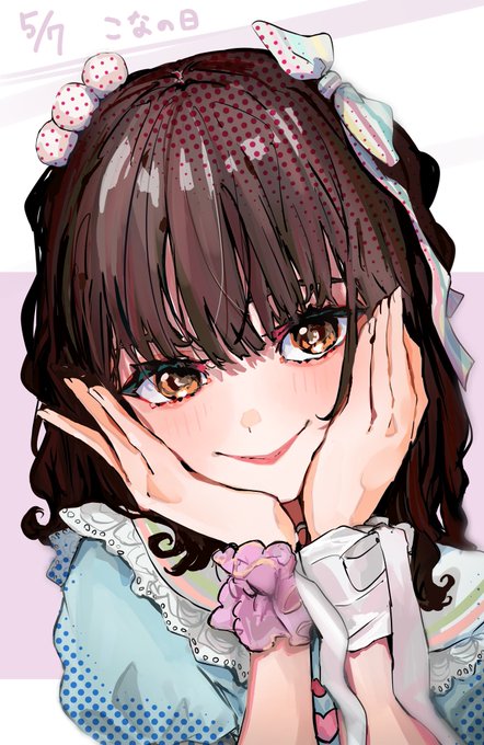 「bow makeup」 illustration images(Latest)