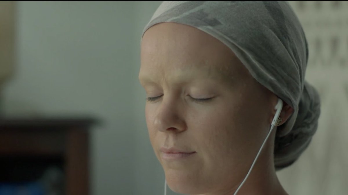 It seems pretty distasteful to me to digitally remove a person’s eyebrows to look like they are undergoing cancer treatment for emotive effect in a religious music video. It’s what Jesus would have wanted.
