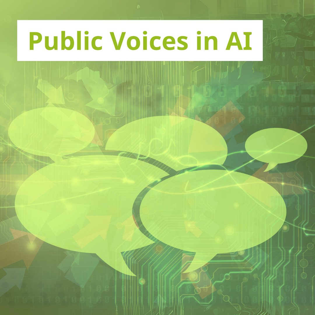 We are delighted to announce we are leading on a new project about including public voices in AI - with our partners @AdaLovelaceInst @turinginst @ucl digitalgood.net/digital-good-n… #digitalgood #AI #PublicVoicesInAI @UKRI_News @responsibleaiuk @Suoman @Reema__Patel @hmtk @roswillz