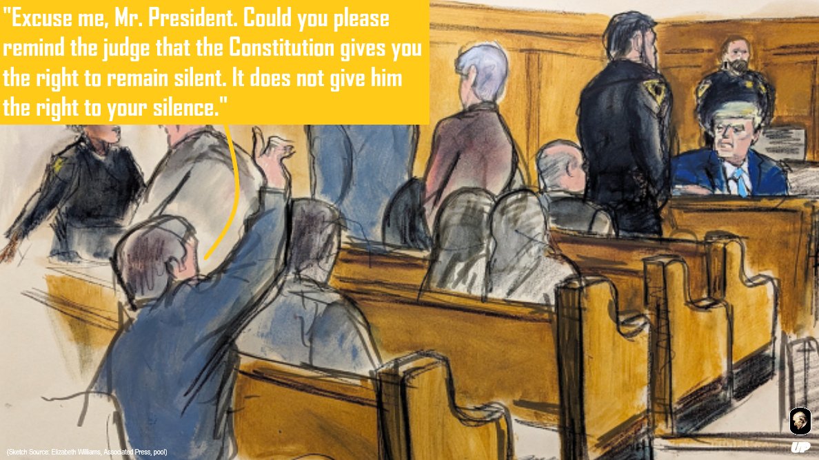 No Right to His Silence #TrumpTrial #TrumpTrials