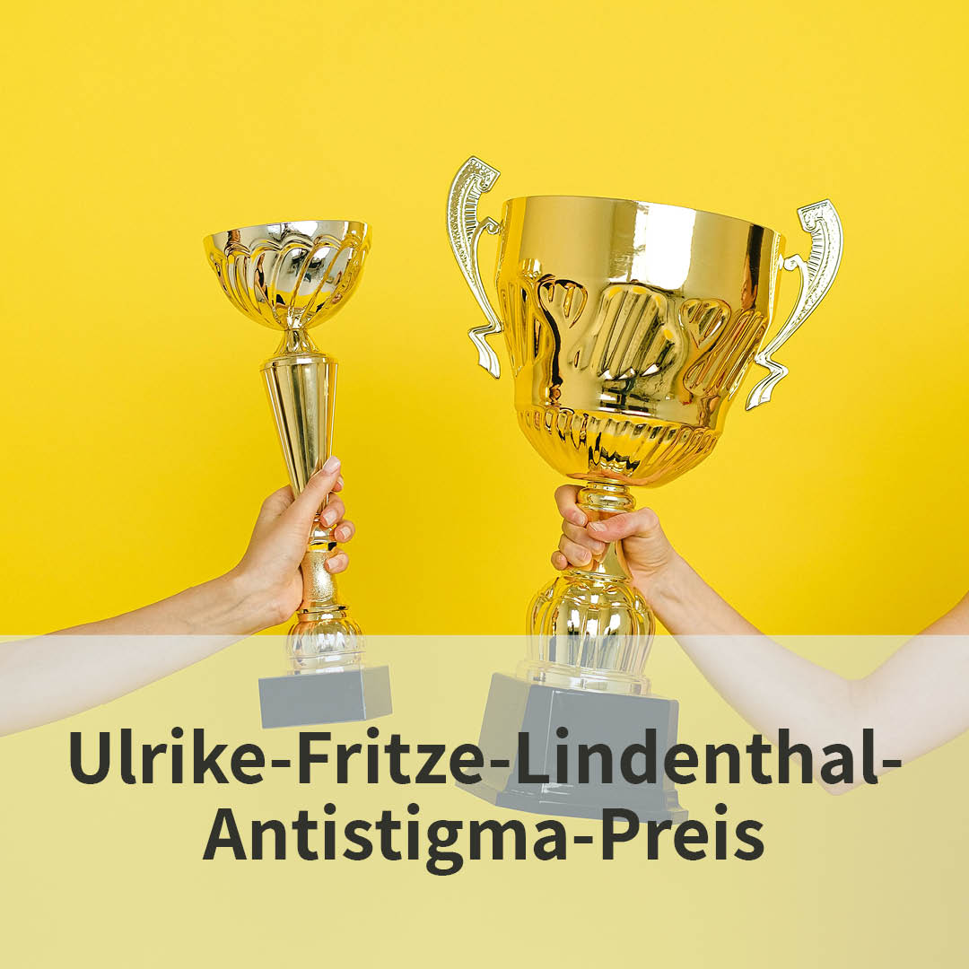 Die DGPPN und das Aktionsbündnis Seelische Gesundheit vergeben den Ulrike-Fritze-Lindenthal-Antistigma-Preis. Förderpreis zur Entstigmatisierung psychisch erkrankter Menschen in Verbindung mit der Stiftung für Seelische Gesundheit. Infos zur Bewerbung: dgppn.de/preise/ulrike-…