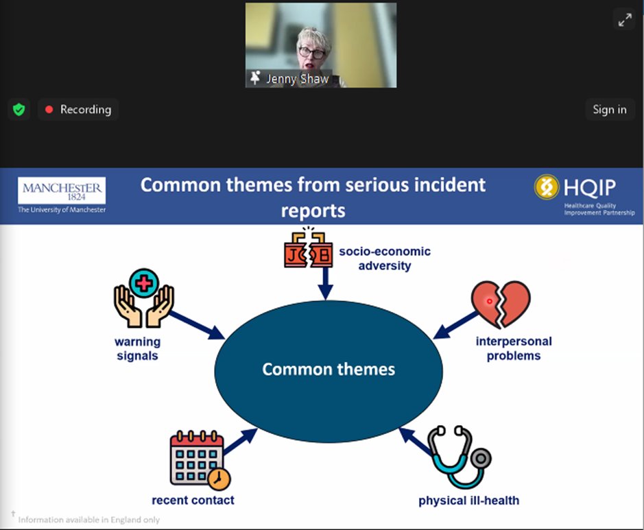 We also extracted data from serious incident reports. These reports can be key to informing #SuicidePrevention strategies and improving patient safety #NCISH2024