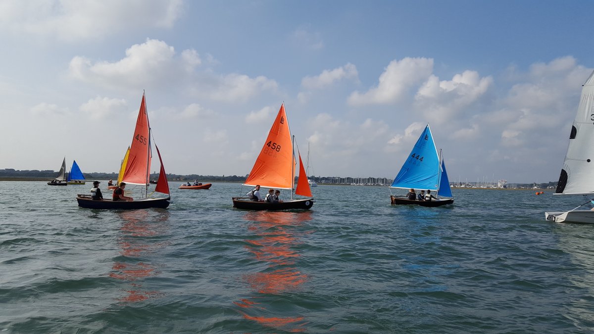 Wednesday Junior Sailing (WJS) sponsored by Lymington Yacht Haven. Growing in popularity our 137 junior sailors  took to the water. As with all club activities we do need the support of volunteers To get involved visit rlymyc.org.uk/wjs #lymington #juniorsailing #sailing