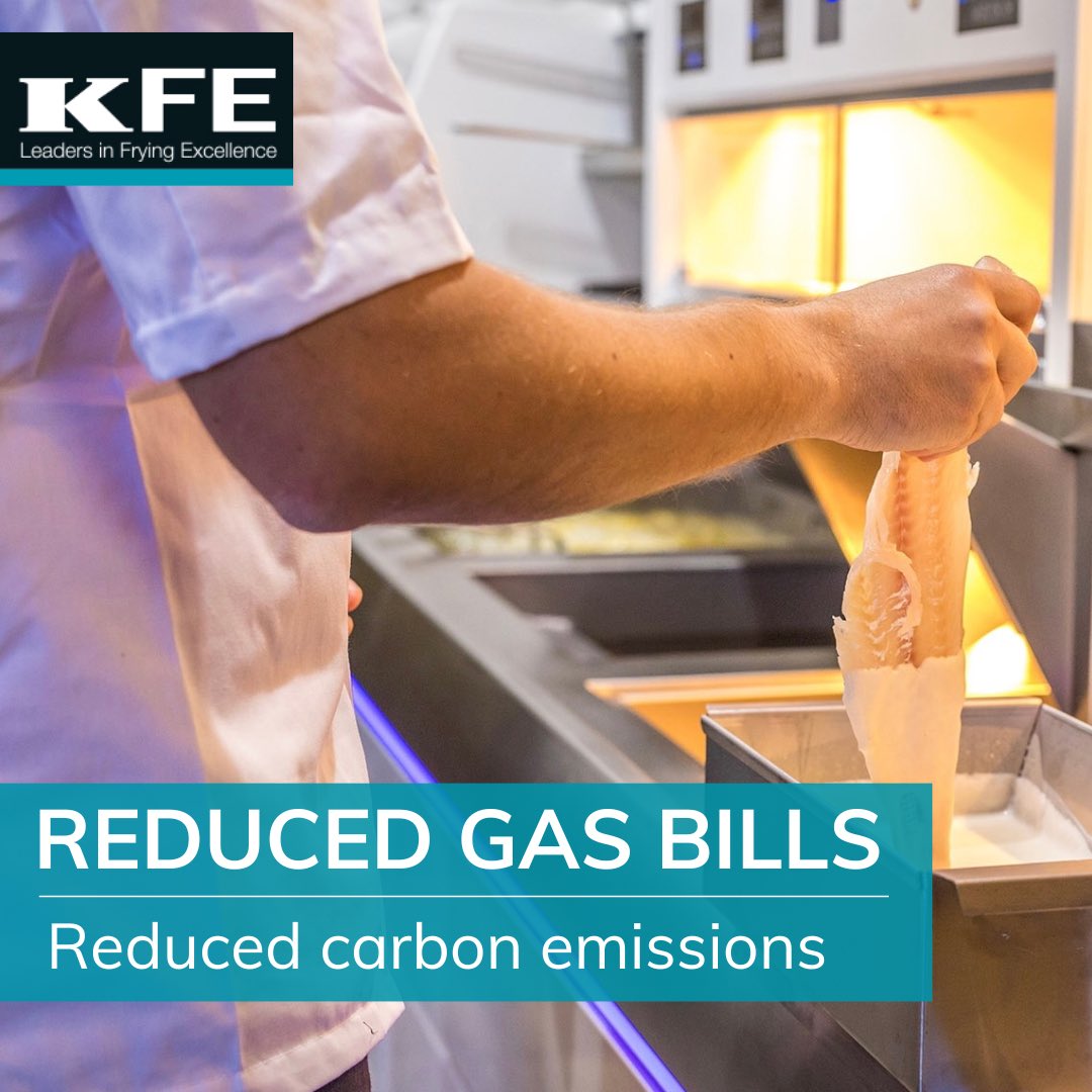 At 94% efficiency, our pans are the most efficient on the market, which means frying on a Kiremko will reduce both your gas bills and your carbon emissions by up to 50%! 

So you can save money and the planet at the same time 🌳🌱🌏

#CarbonReduction #gassavings #highefficiency