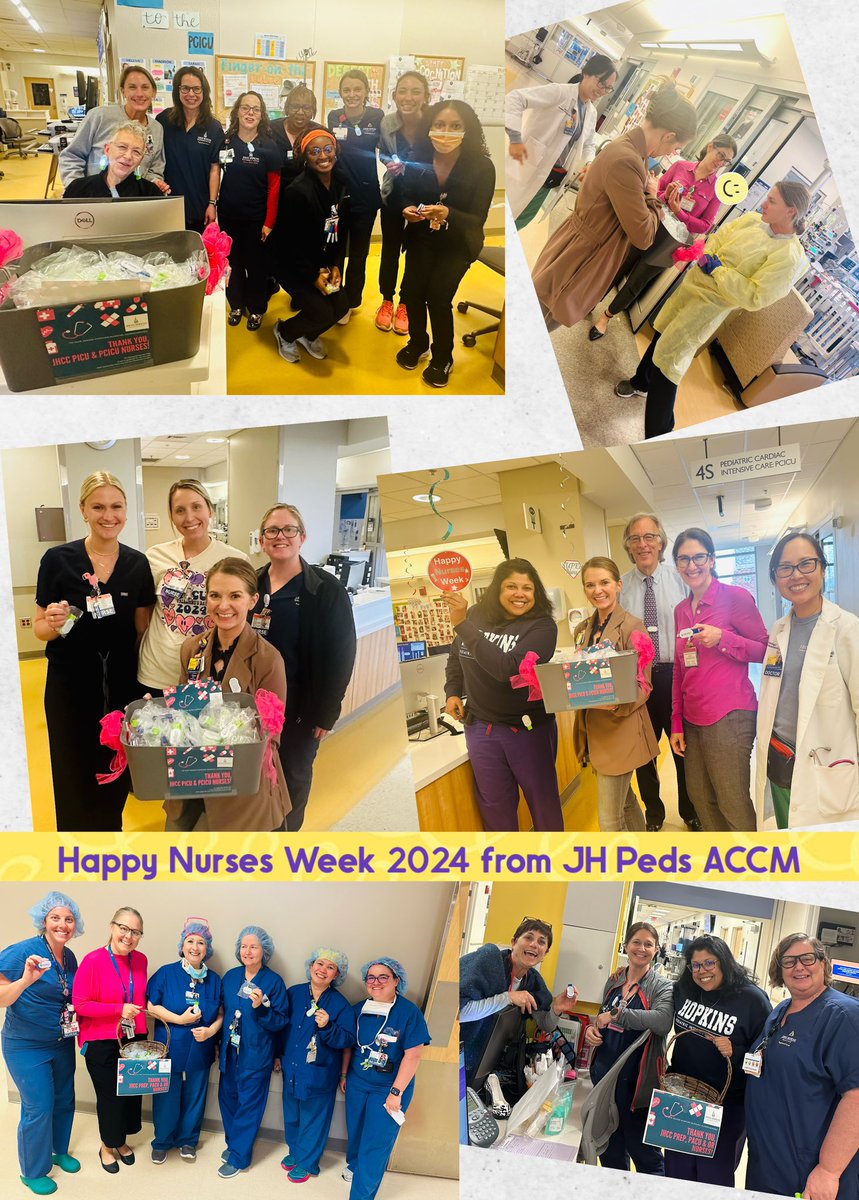 Our #PedsICU, #PCICU, #PeriAnesthesia & #Perioperative #Nurses are the foundation of exceptional care for Every Kid, Every Day across the critical care & perioperative home @HopkinsKids. This #NursesWeek, we celebrate these inspiring colleagues who brighten 💡 each day not…