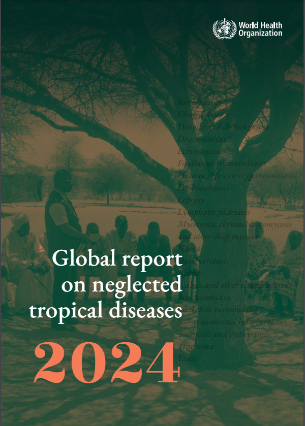 Hot off the press! @WHO Global Report on Neglected Tropical Diseases 2024! The report highlights: 📊Quantitative 🧐of #NTDRoadmap2030 indicators 📋Qualitative 🔎of #NTDRoadmap2030 pillars 🌐 #BeatNTDs across all six WHO regions & country progress #health who.int/teams/control-…