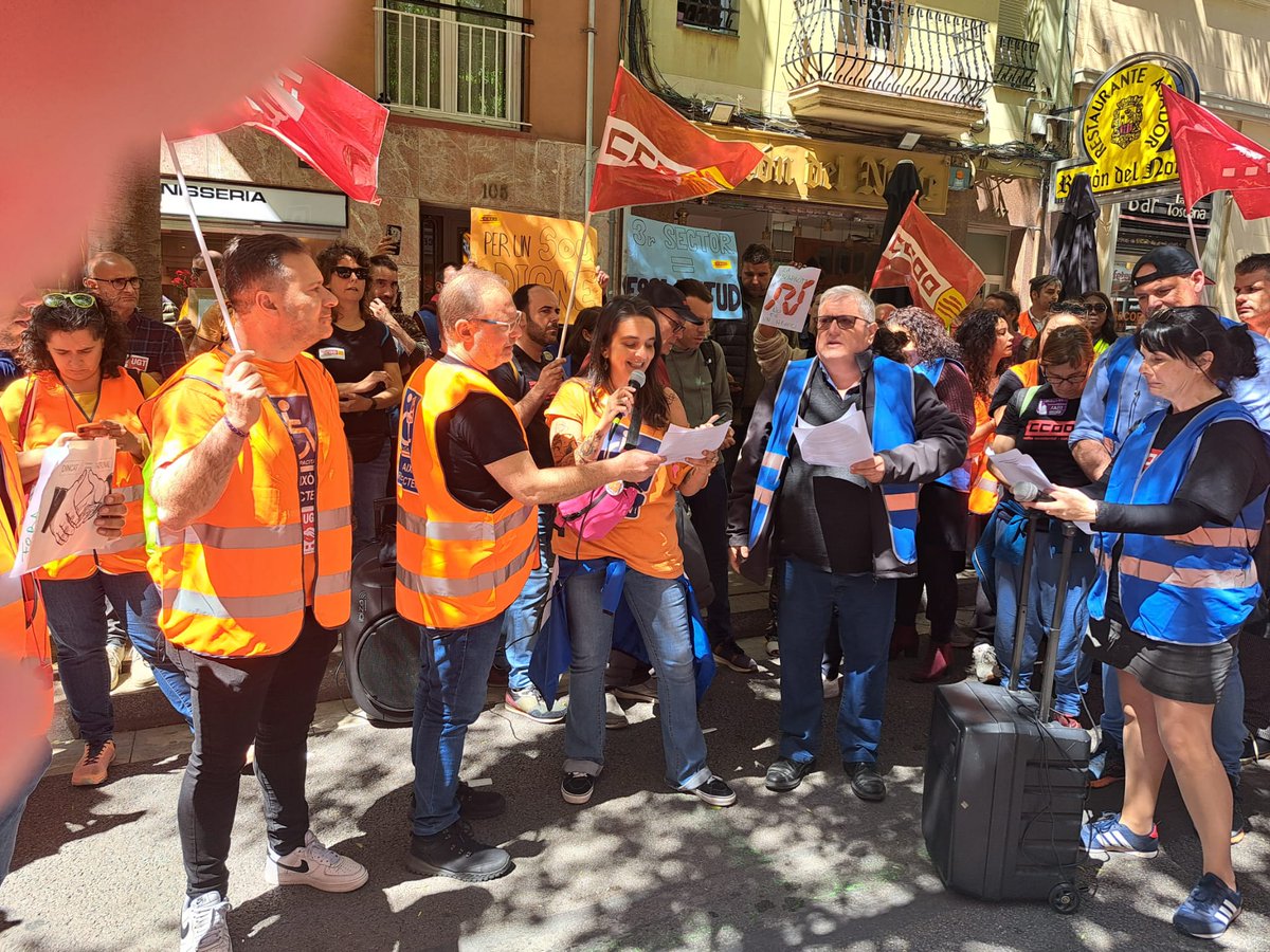 Exposem les reivindicacions del col·lectiu de persones treballadores!!!