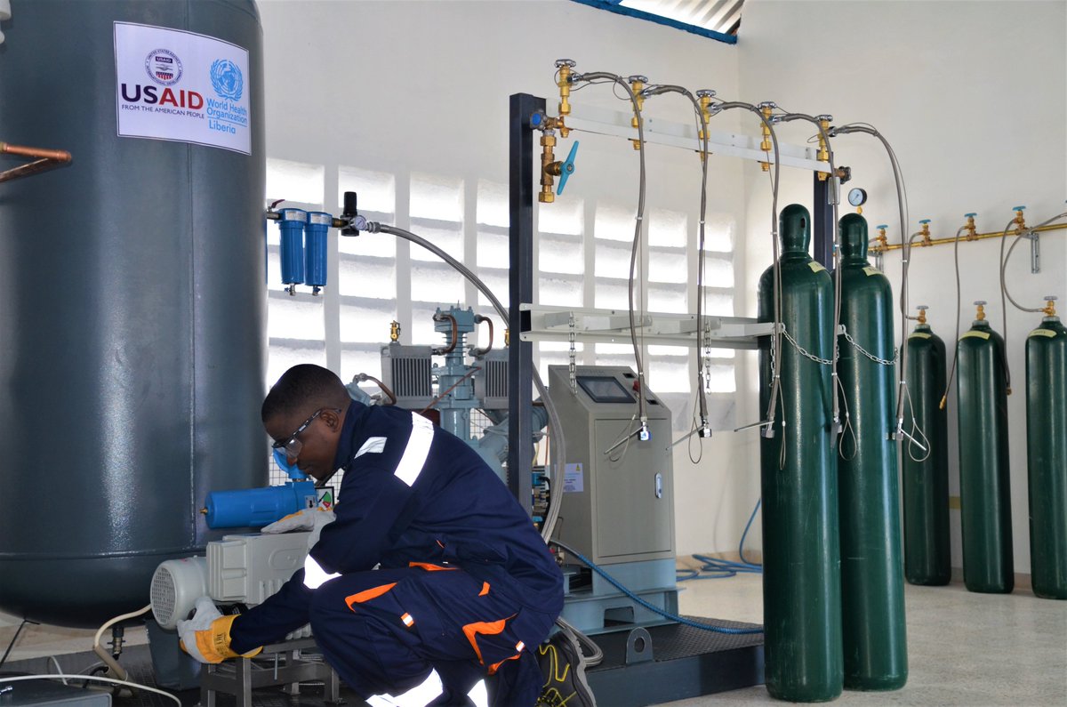 In Liberia 🇱🇷, #WHO is breathing life💨 into the health care system with the establishment of two state-of-the-art medical oxygen plants, strengthening the nation's response to health emergencies and saving countless lives.💪🏽 
#HealthForAll 
#HealthImpact
who.int/about/accounta…