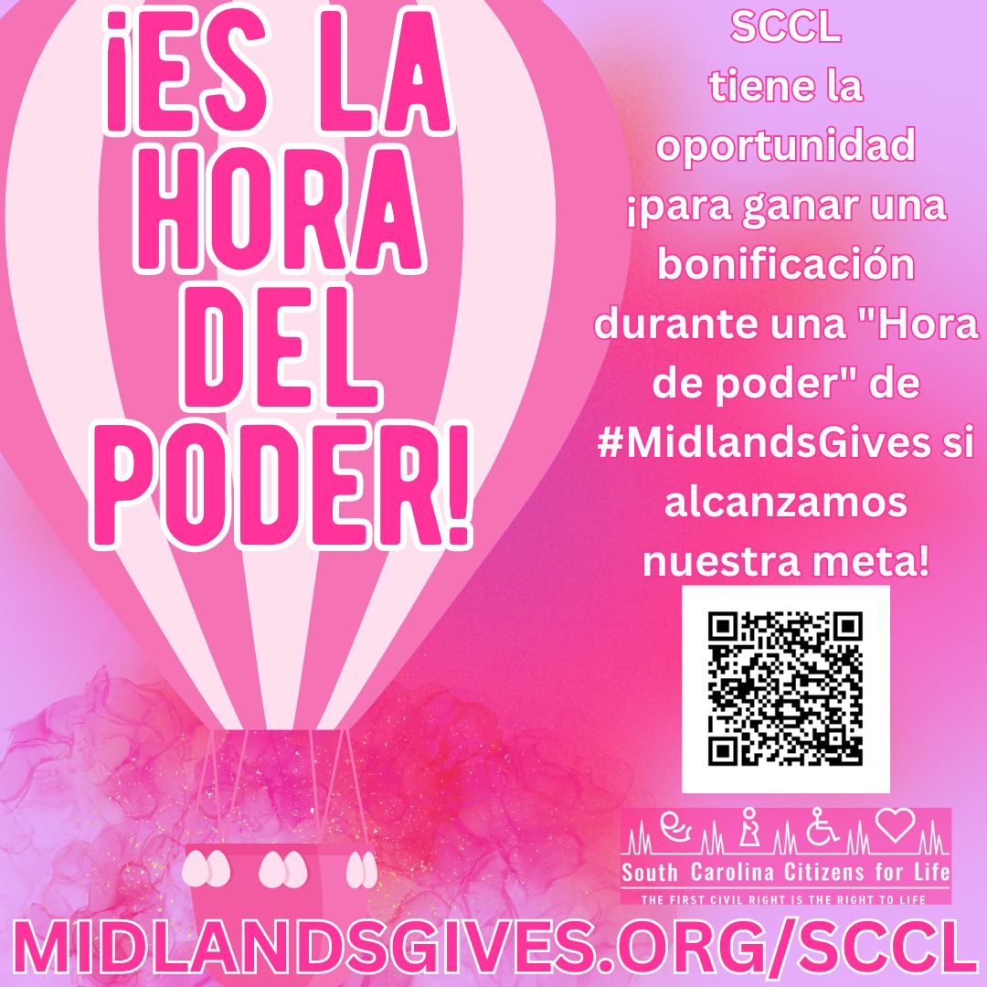 It's 7:00am! Help SCCL earn a bonus during one #MidlandsGives2024 'Power Hour' when we reach our goal! midlandsgives.org/sccl #Life4SC #savethebabiessc