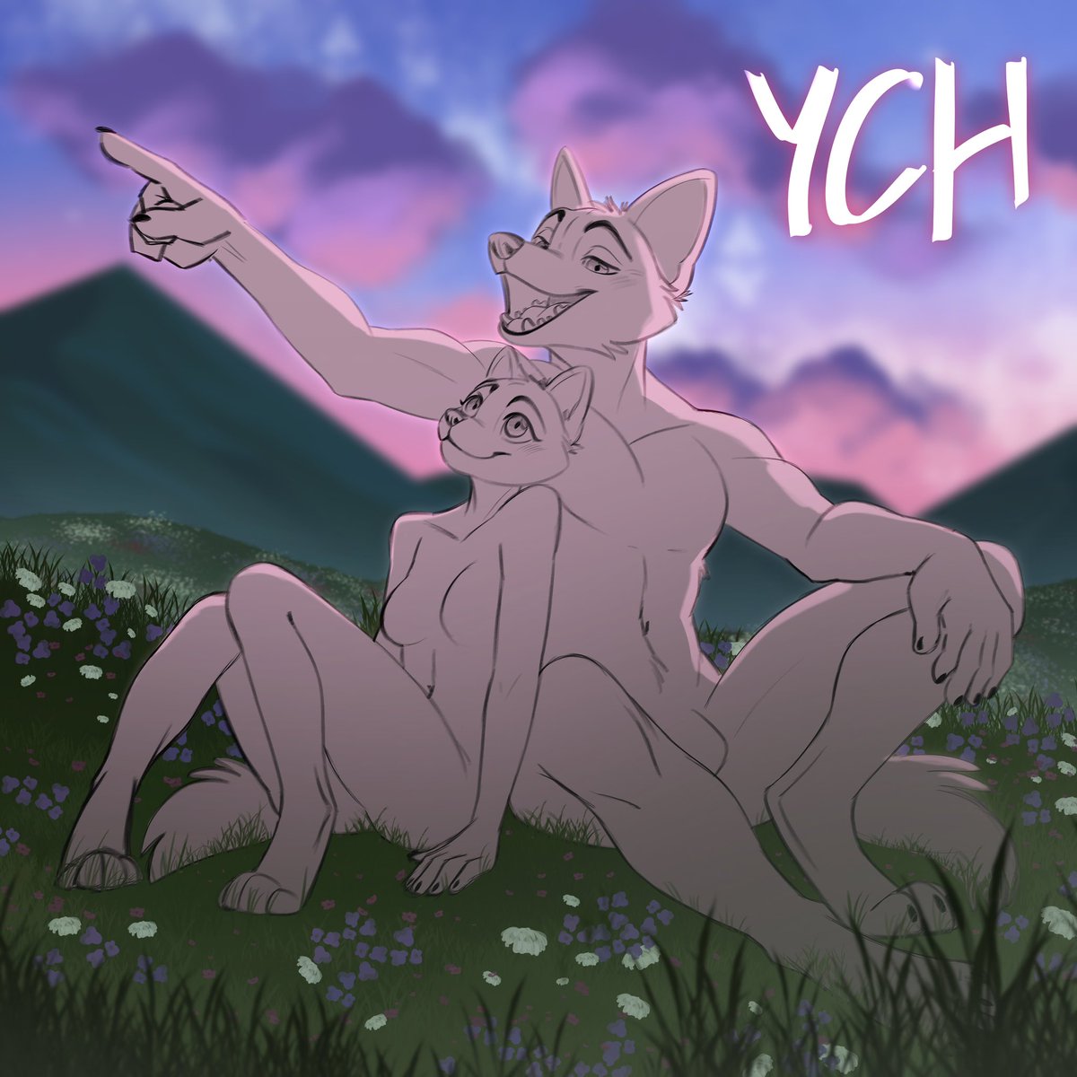 New Ych ✨ furaffinity.net/view/56541704 #ych #ychcommission #furry #furryart #art #artworks #furryfandom