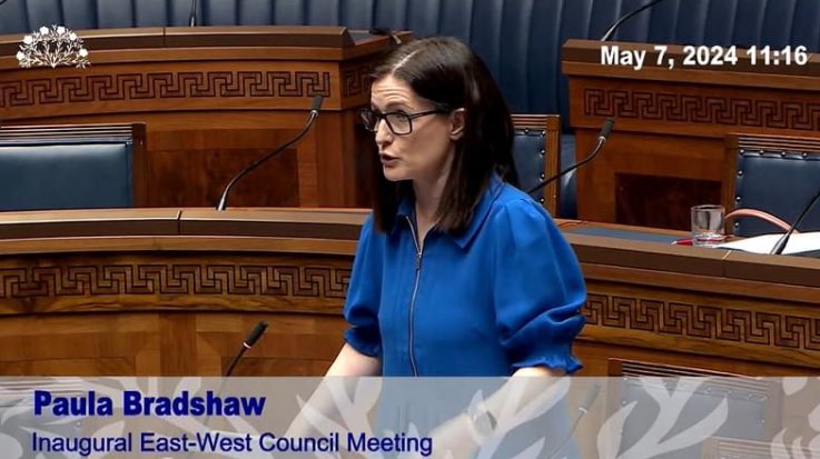 In my question to the deputy FM on the East-West Council, I was told there had been no discussion on opportunities arising from dual market access in NI. However, I was assured that the Council would be a forum where NI would have a stronger voice on 'Levelling Up' issues.