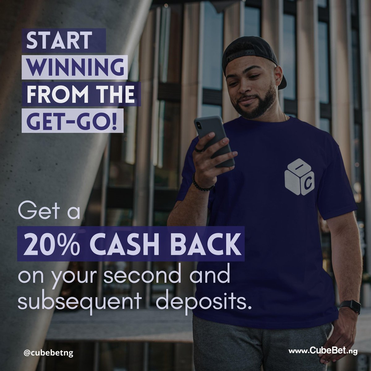 Peeps @cubebetng is here– Nigeria's newest sports betting platform that's raising the game! ⚽️ Confam faster transactions and user experience, sky-high odds, plus iron-clad security. Join the revolution today. Register here (cubebet.ng ) with my promo code FARINDOKI…