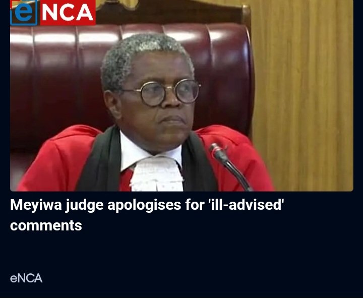 Did he really mean it?  Those who follow the court case have the correct answer.  

#SenzoMeyiwaTrial