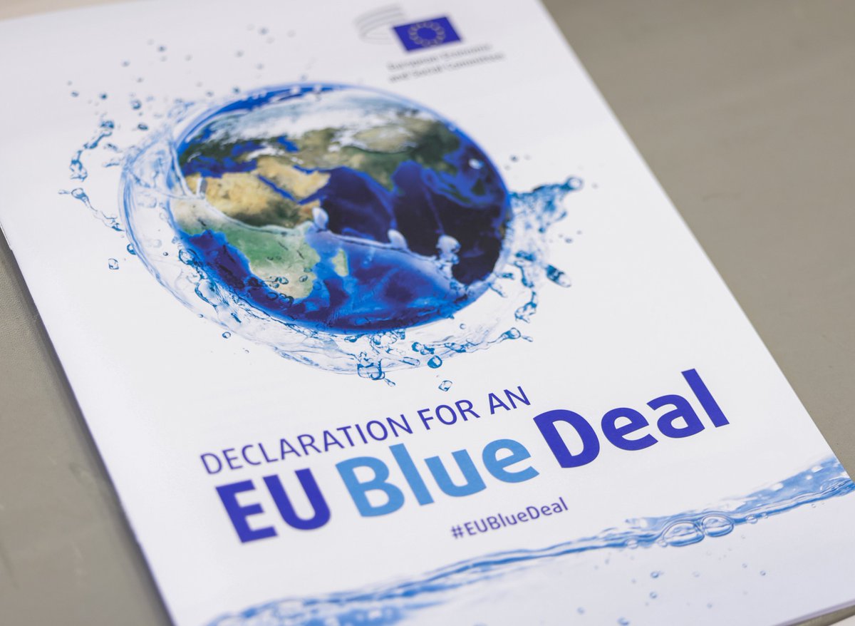 The EU institutions should adopt an #EUBlueDeal as a standalone strategic policy, on an equal footing with the #EUGreenDeal. The Blue Deal must be fully complementary to & in synergy with the Green Deal & the #SDGs. 
📰EESC declaration: europa.eu/!6Qhwwf
#LiberalProfessions