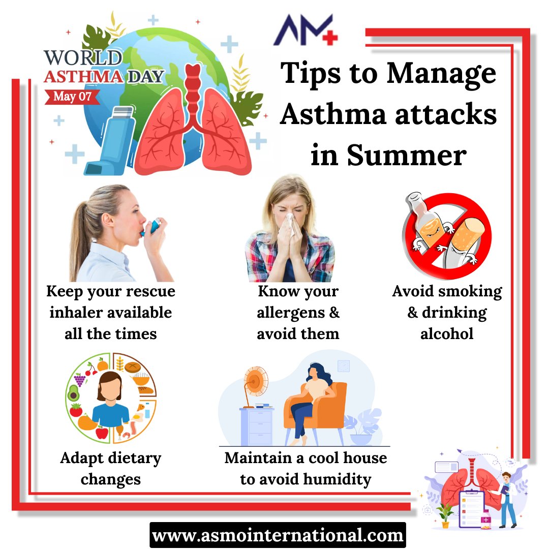 There are only a few restrictions on your life with asthma, as long as you take care of yourself
.
bit.ly/3nHERKo
.
#worldasthmaday #asthma #asthmaawareness #asthmaproblems #asthmaday #healthcare #asmointernational #asmohealth #asmomedicines #asmocare #asmoresearch #asmo