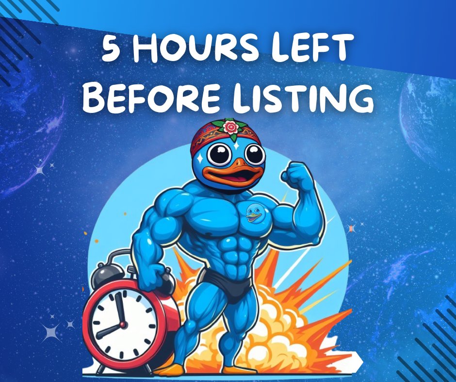 Being a legit memecoin is beautiful... 💙

But the problem is that I have to make the fun last... 🫢🤪

But #BDUCKCHAD doesn't care about that!! He's dangerously heading towards something big... VERY big...!! 🔥🔥🔥

5 hours before liftoff ! 🚀

Stay tuned ! 👀

#BDUCK $BDUCK