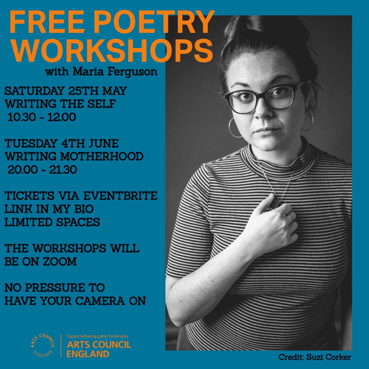 These are FREE if you're interested.

eventbrite.com/e/poetry-works…

eventbrite.com/e/poetry-works…