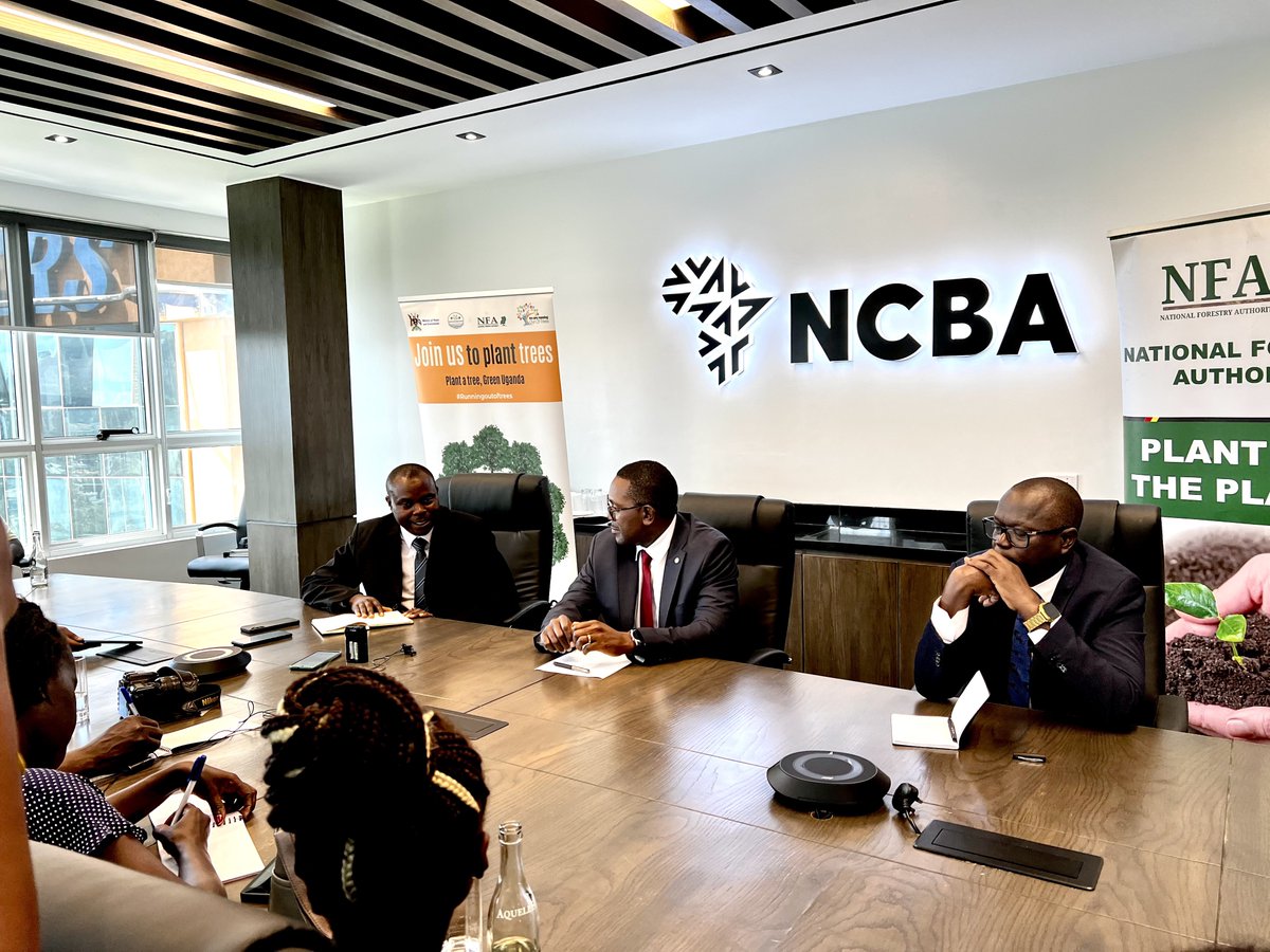 NCBAUganda's tweet image. “In order to address the situation, the Ministry has embarked on a nation-wide tree planting campaign dubbed #RunningOutOfTrees an annual National Tree Planting Day where 40million trees will be planted &amp;amp; nurtured by the 40million Ugandans” Isa Katwesigye, Ast Commissioner (MWE)