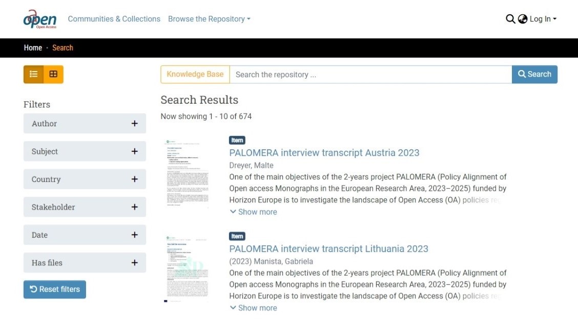 The PALOMERA Project co-ordinated by @OPERASEU has unveiled its Knowledge Base, a collection of documents on all aspects of book-length open access (OA) publishing. A useful resource, it's well worth bookmarking: brnw.ch/21wJxcV @ResearchEssex @EssexPostgrads