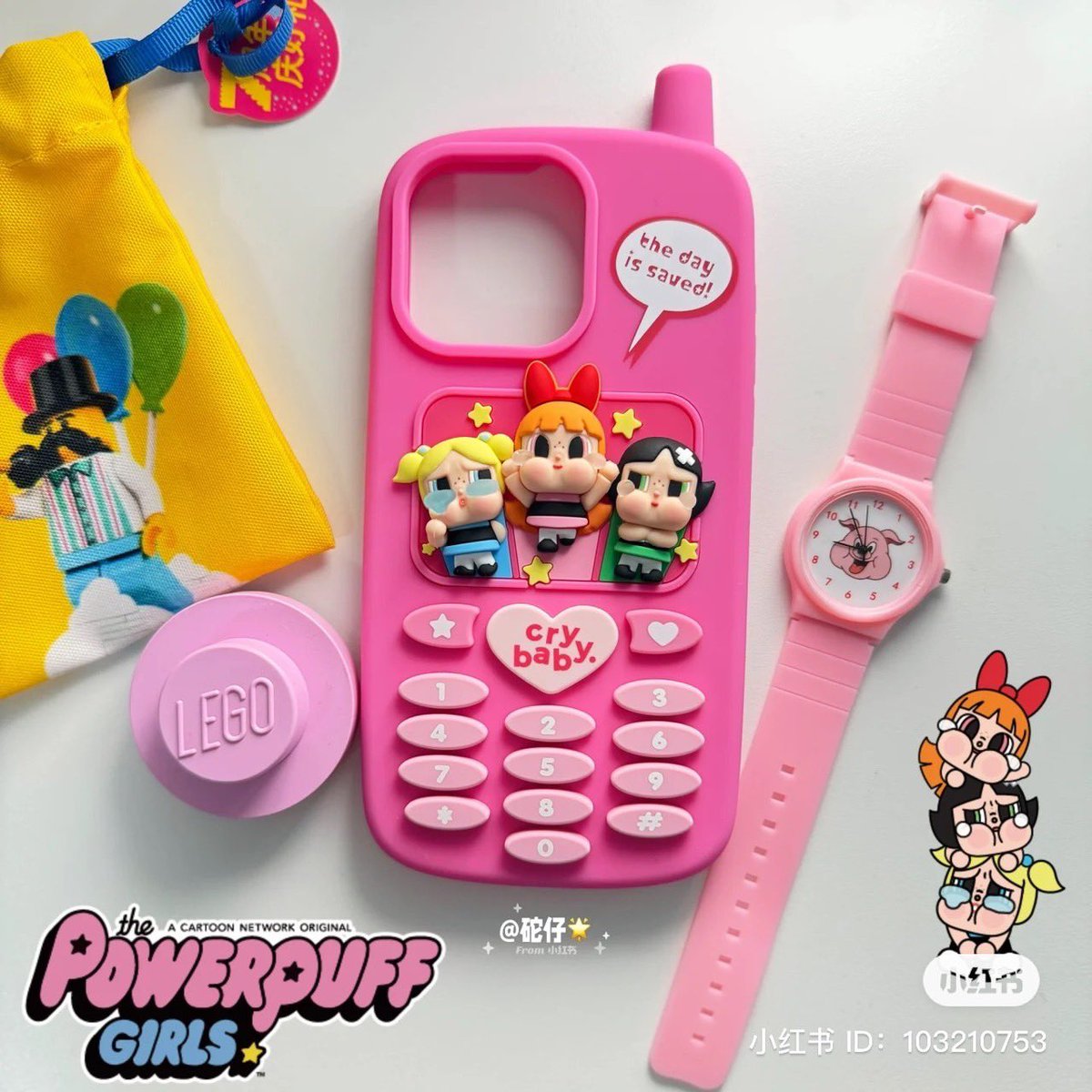 🌷Pre-0rder เริ่มส่งจากจีน 12/05/67🌷

✨น้อง crybabyxpowerpuffgirls ยังมีอยู่นะคะ สนใจรุ่นไหนทักแชทได้เลยค่า

ทรงหัวใจ - 1,300 บาท
ทรงกระบอก - 1,150 บาท
เคส Iphone 14/15 promax - 990 บาท

🇨🇳รอสินค้า 10-14 วันค่ะ
#crybabyxpowerpuffgirls #ตลาดนัดcrybaby #ตลาดนัดpopmart #รับพรี