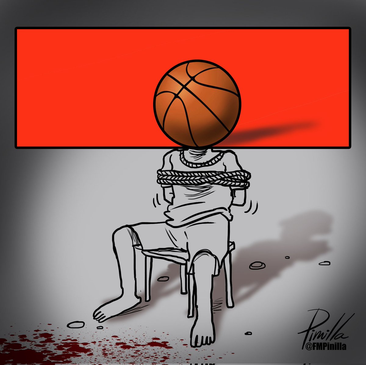Tortura basquetbolera...
•
#caricatura para @elnacionalweb
•
#caricatura #cartoon #Venezuela #venezolanos #politicalcartoon