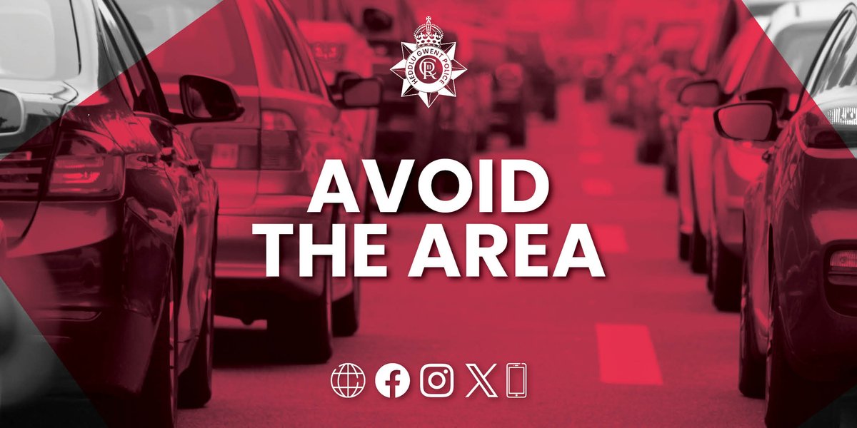 '❌ Avoid the area ❌

ℹ We're currently dealing with a road traffic collision on Newport Road and the Wye Valley Link Road, Chepstow. ℹ

Please avoid the area if possible and find alternative routes for your journey.

Thank you.'