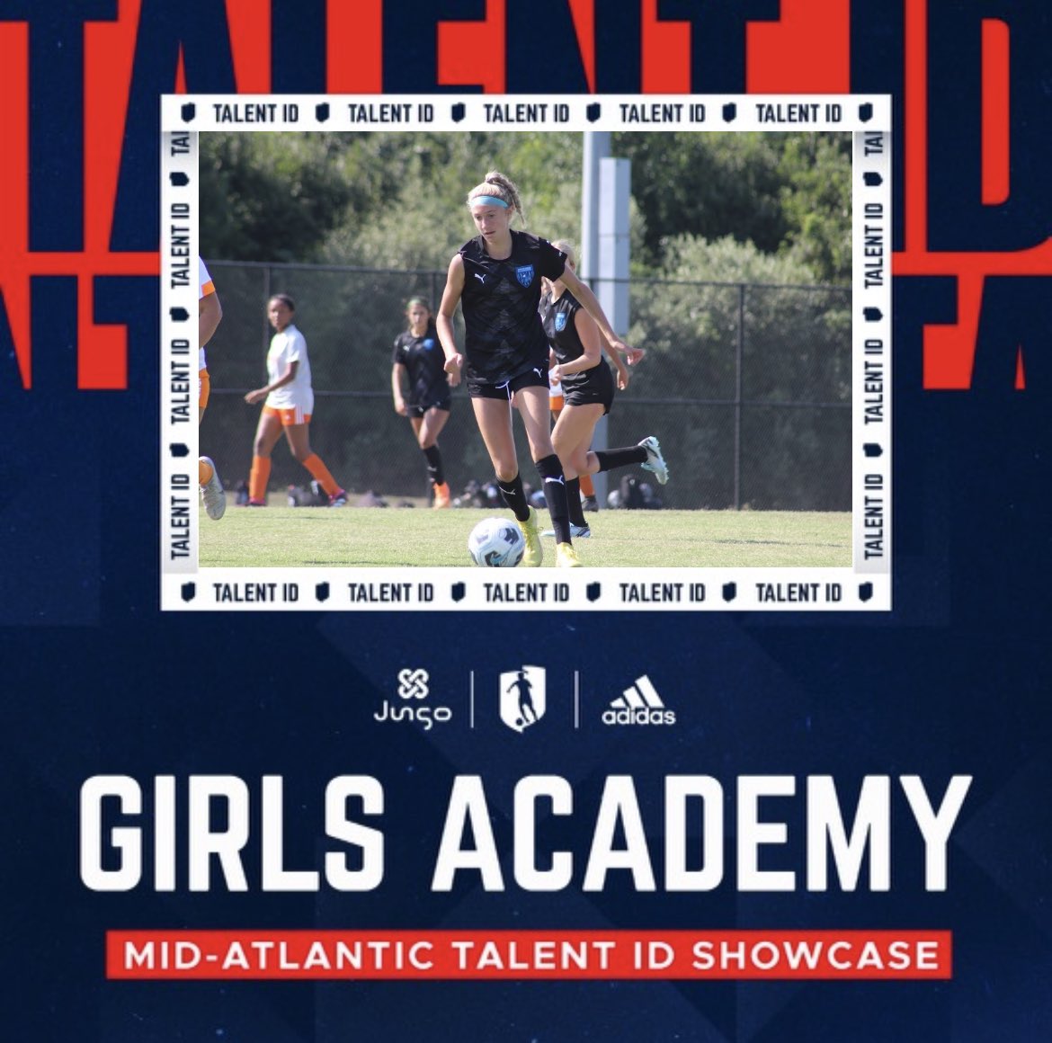 Thank you @GAcademy for the invite to the Mid-Atlantic Talent ID! Looking forward to Friday and playing with some great 2009 players from our conference. #GATalentID @bobbypup @TopDrawerSoccer @ImYouthSoccer @TheSoccerWire @PrepSoccer