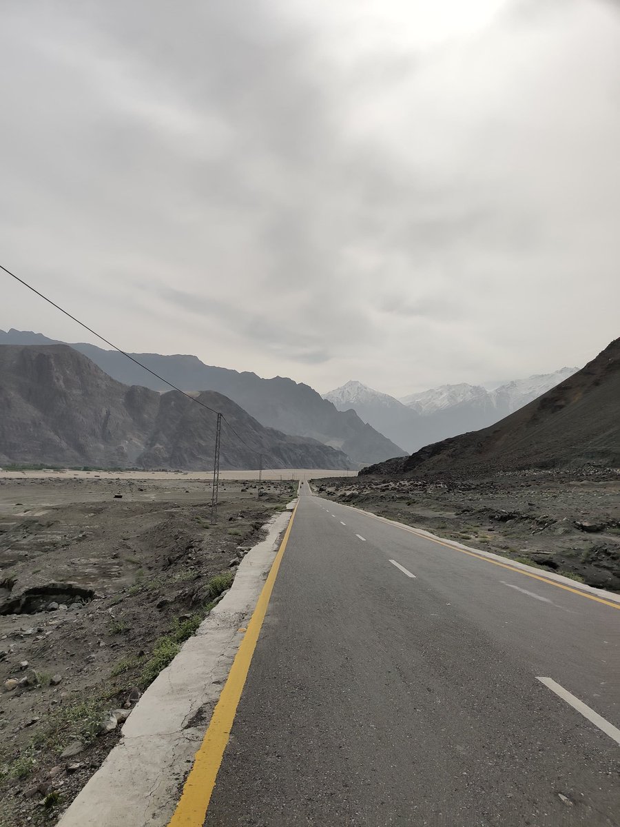 There's a white guy I used to give a lift to work, asked me about places to visit and I told him about Northern Pakistan. 

Randomly sent me these pictures saying he's cycled across half of Pakistan..