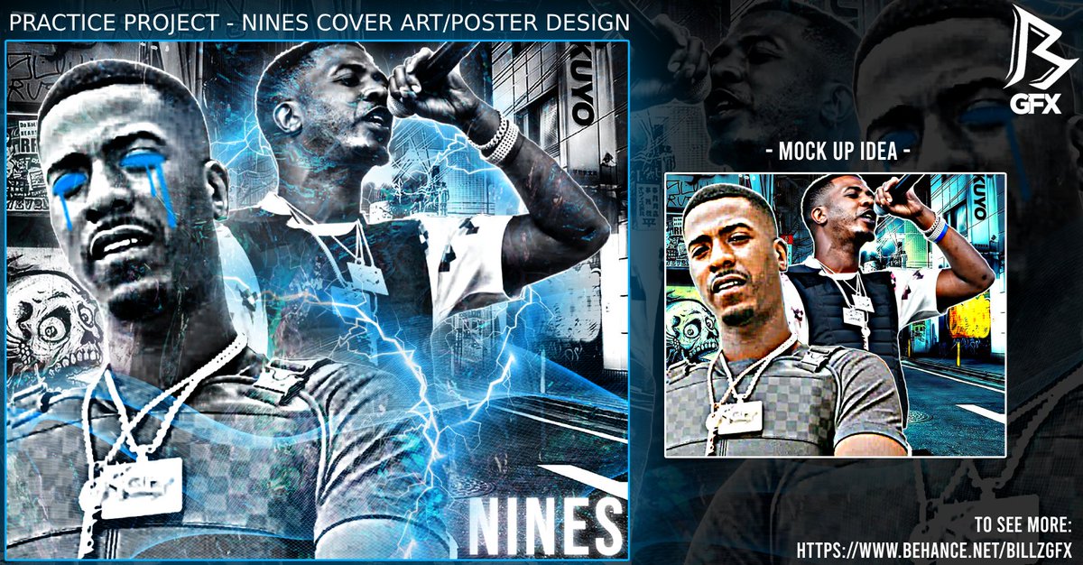 Practice project - Nines cover art/poster design concept 🎨
All support is appreciated and goes a long way for us small creators 💯