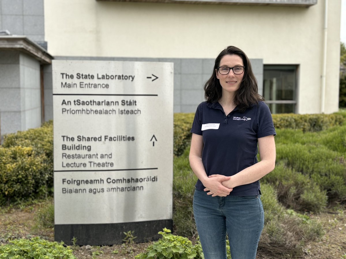 IWDG's live stranding officer, Gemma O'Connor, is attending the annual @agriculture_ie Animal Welfare seminar in County Kildare today. Topics covered include grants process changes, outcome-based frameworks for the DAFM charity grants and infection control for animal charities.