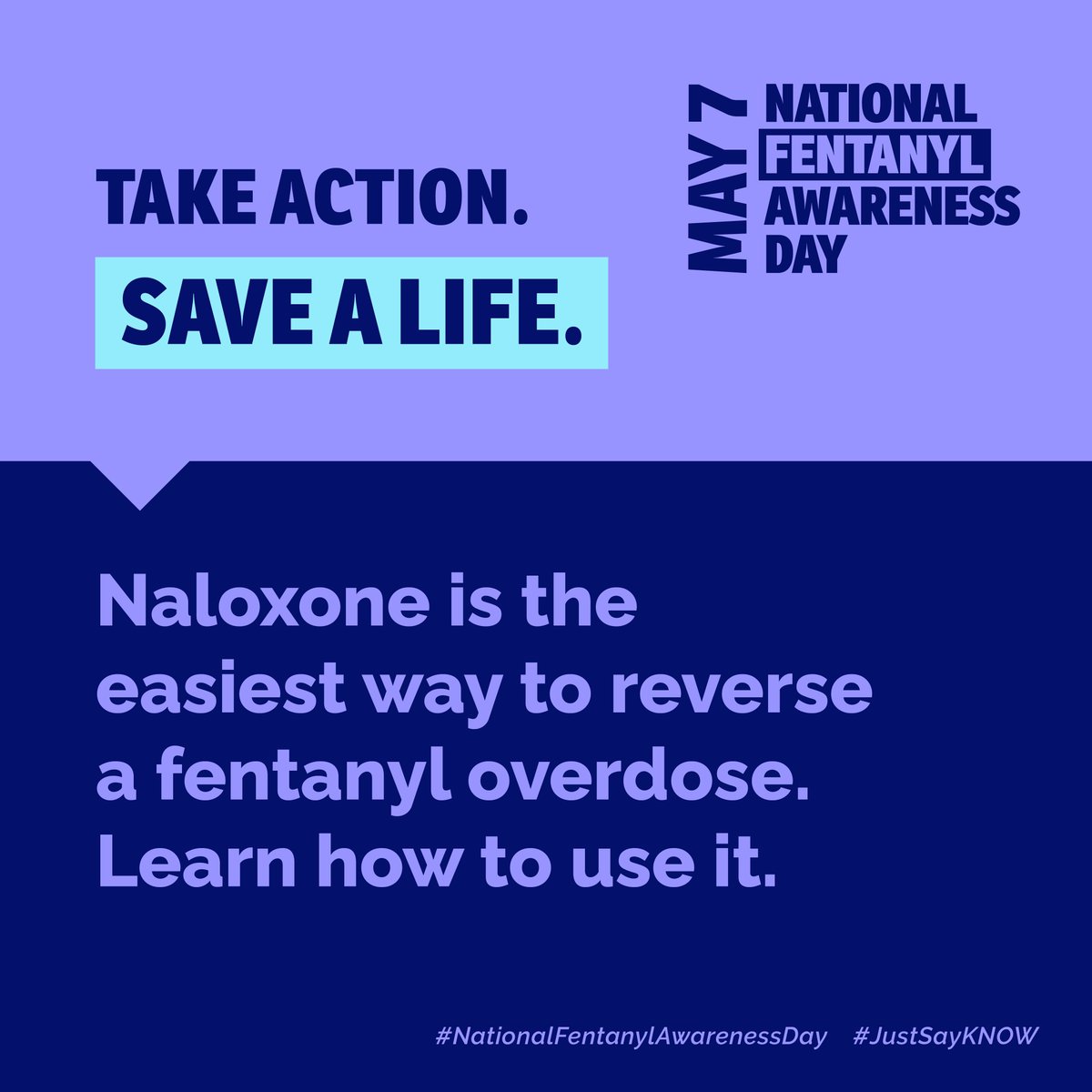 Today is National Fentanyl Awareness Day. Naloxone is the only way to reverse a fentanyl overdose. Carry it, learn how to recognize an opioid overdose, and how to respond. Learn more at fentanylawarenessday.org/recognize-and-… #NationalFentanylAwarenessDay #HealthierNJ