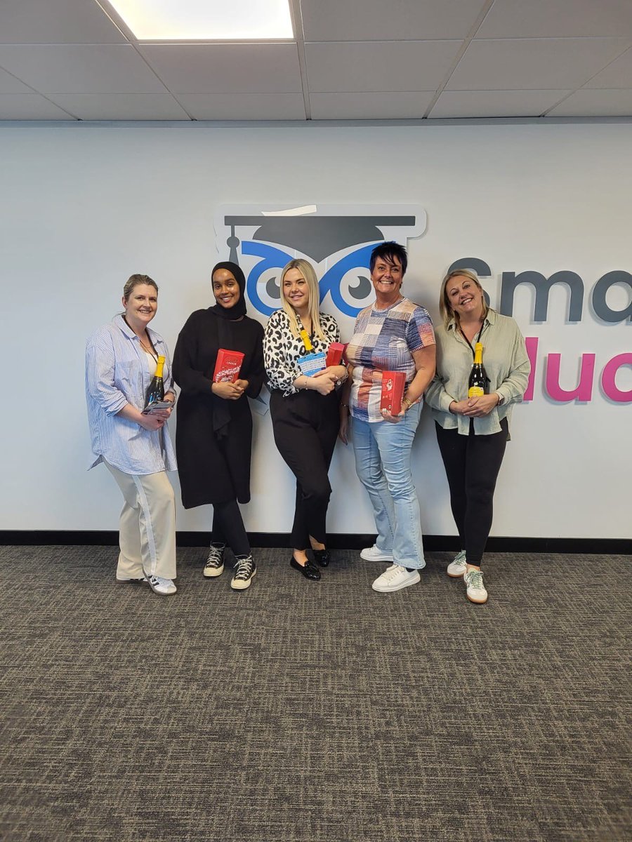 Last week we celebrated a number of individual performances across the team: Massive congratulations guys!! 🎉🎉 #recognition #individuals #performance #awards #smarteducation
