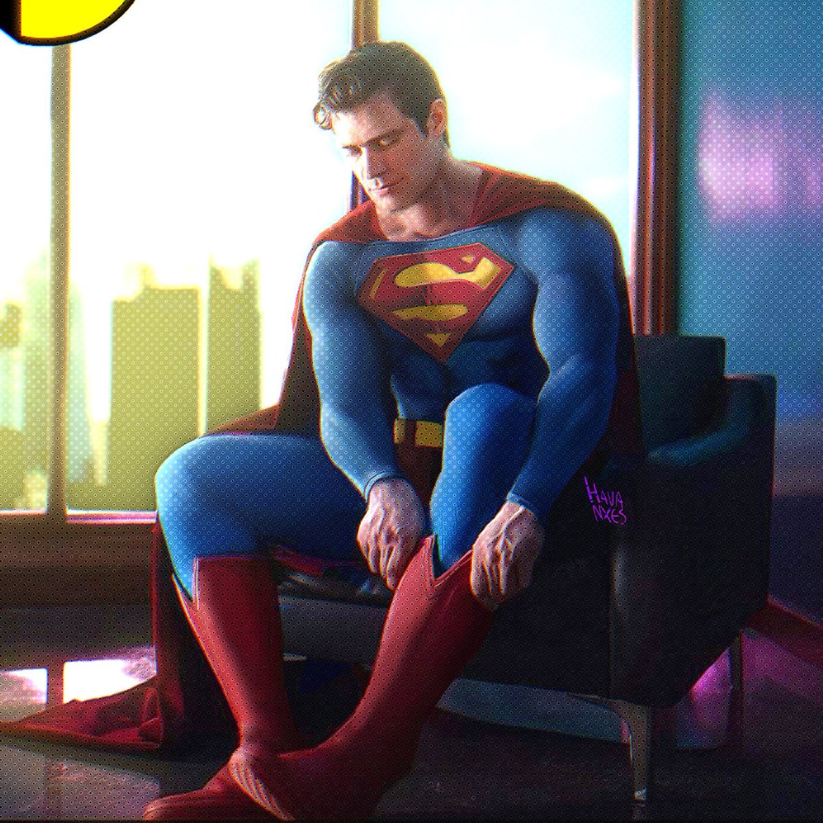 La teoría de que 'SUPERMAN' va a ser un 'Kingdom Come a la inversa' me encanta. Muchos hablan de que el traje sea tan texturizado es a propósito, y veremos a Clark en un mundo de héroes militarizados para acabar en una Golden Age con un look más clásico. Sería increíble.