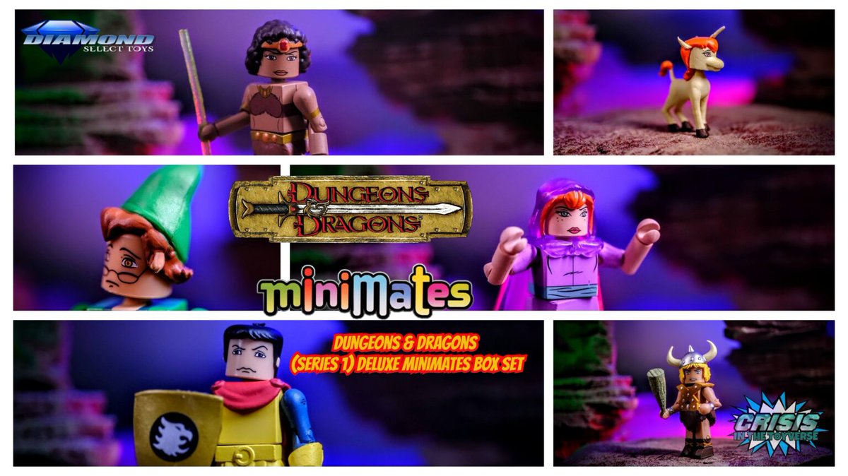 #HappyTuesday, Hang out with @BoboFnMac as he shows us the #DiamondSelectToys Dungeons & Dragons Series One Deluxe #Minimates Box Set! #collectibles #review @CollectDST ow.ly/B35R50Ry9mb