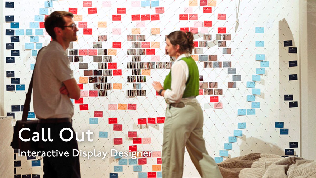 📢 There's still time to apply for this design call out by @MigrationUK!

We're seeking a designer to create two interactive displays to be used by thousands of students and visitors - a timeline and a world map. 🗺️✨ #DesignJobs

Apply now: bit.ly/3UrALcq