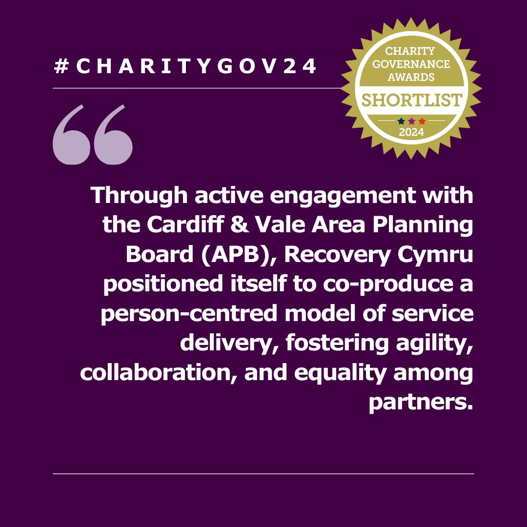 We're thrilled to be shortlisted for #CharityGov24 in the 'Systemic Challenge to Meaningful Change' category! Our collaboration with #CAVDAS has been recognised at the highest level. Together, we're making a real difference! Find out more: tinyurl.com/2s44sr98