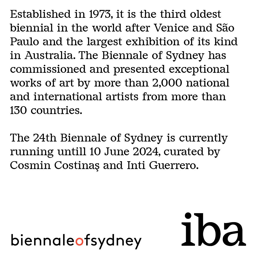 We are happy to share a short statement by our new #ExecutiveBoardMember #BarbaraMoore CEO @biennalesydney We look forward to her invaluable insights and leadership! #IBA #BiennaleOfSydney