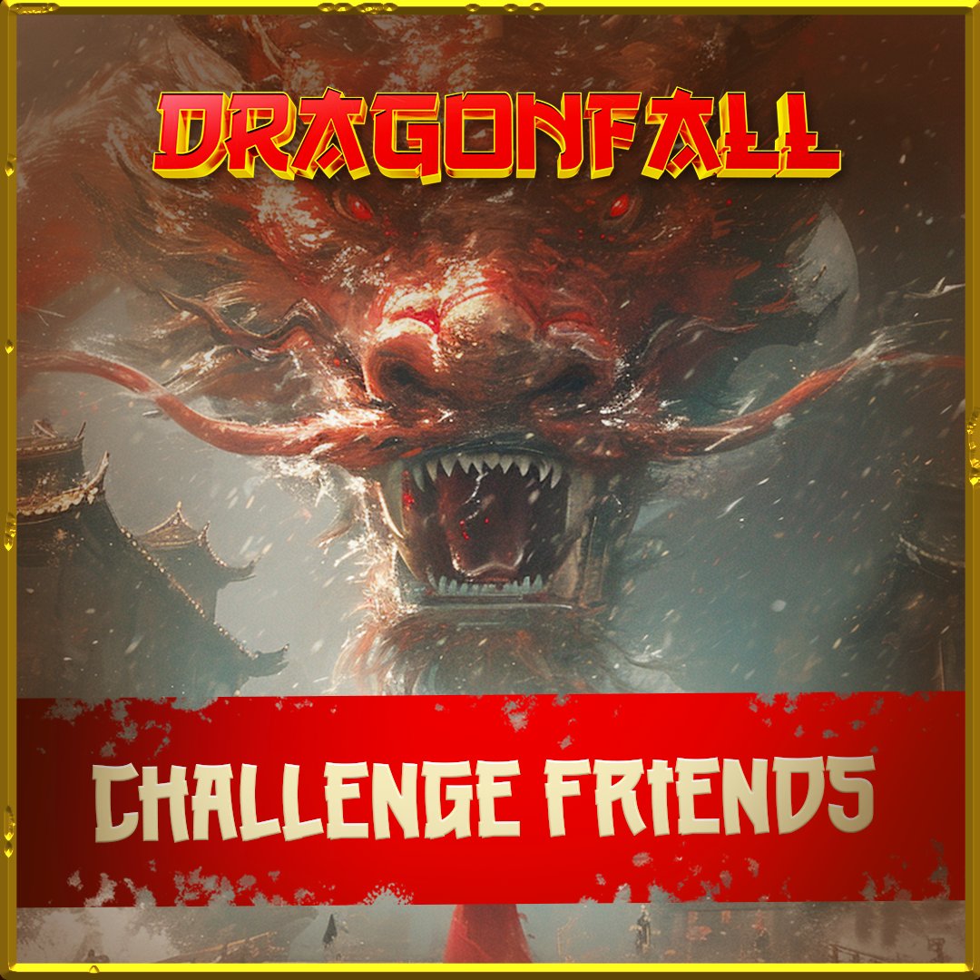 Do you want to challenge your friends for an epic battle? 🔥
In Dragonfall that will be possible. 🐲
#drafonfall #cardgame #nft