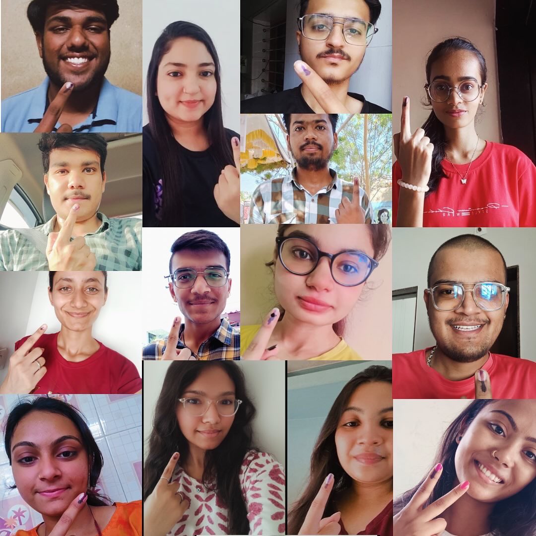Last few hours left GSMS students making their mark on #VotingDay! What about you? 📚🗳️ #StudentVoice #GetInvolved'
