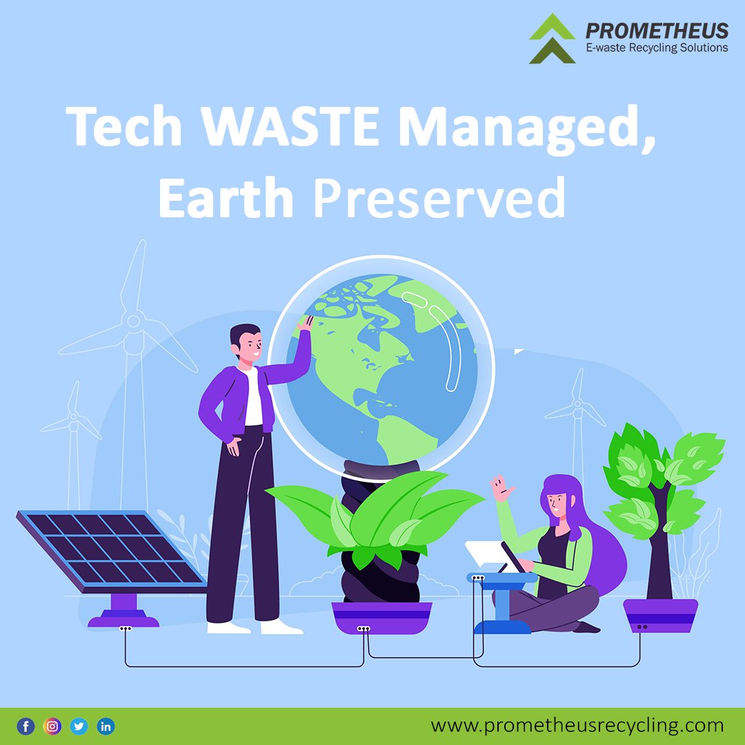 🌱🌍 Tech Waste Managed, Earth Preserved

🌐♻️ As stewards of sustainability, we're on a mission to revolutionize tech waste management. 

#TechWasteManaged #EarthPreserved #SustainabilityLeaders #GreenTech #RecycleRevolution #ConservationInnovation #TechForGood #Sus