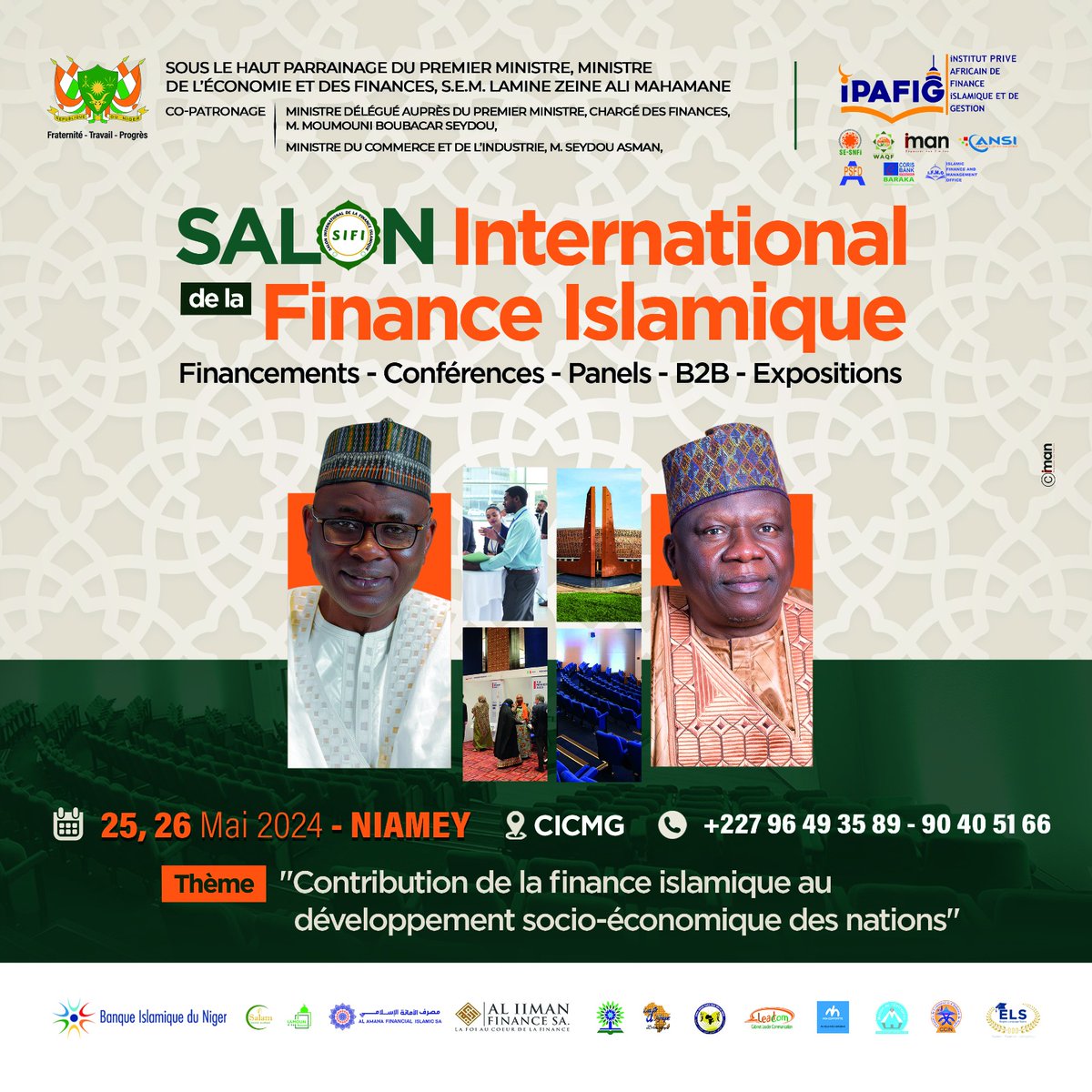 Vous êtes passionné par le potentiel de la finance islamique pour le développement socio-économique ? Ne manquez pas le Salon International
Ce sera une occasion unique d'explorer les opportunités offertes par la finance islamique pour bâtir des économies inclusives et durables.