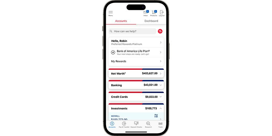 Bank of America introduced a mobile app that combines five separate apps, Bank of America, Merrill Edge, MyMerrill, Bank of America Private Bank and Benefits OnLine into one experience. #BankofAmerica #mobileapp #app Read more: bit.ly/3y6FEim