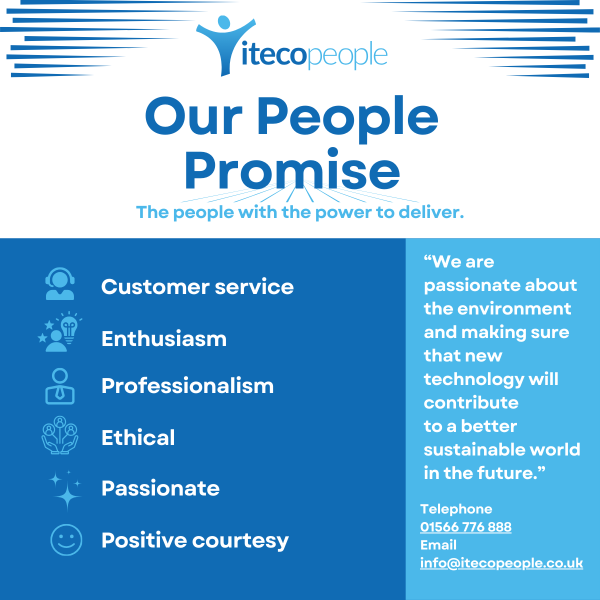 🌟 Our Values: Our People Promise 🌟 
Join us in shaping a brighter future, one positive interaction at a time. 
#CustomerService #Professionalism #EthicalBusiness #PositiveVibes  #itecopeople