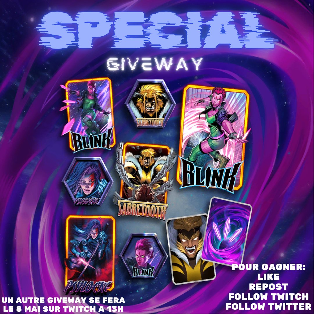 Il est l'heure de tenter de gagner un battle pass pour la prochaine saison !

Le premier tirage se fait ici sur X

Le deuxième en live sur Twitch : twitch.tv/lowlig__

Les résultats seront annoncés en live sur Twitch mercredi 8 mai à 13h !

Bonne chance !