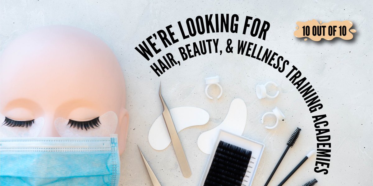 We are looking for training academies to enter into a mutually beneficial partnership with.

This partnership will promote your academy to our network &amp; in return, we ask that you share information about us w your students!

If you're interested, send us a message!

#10OUTOF10