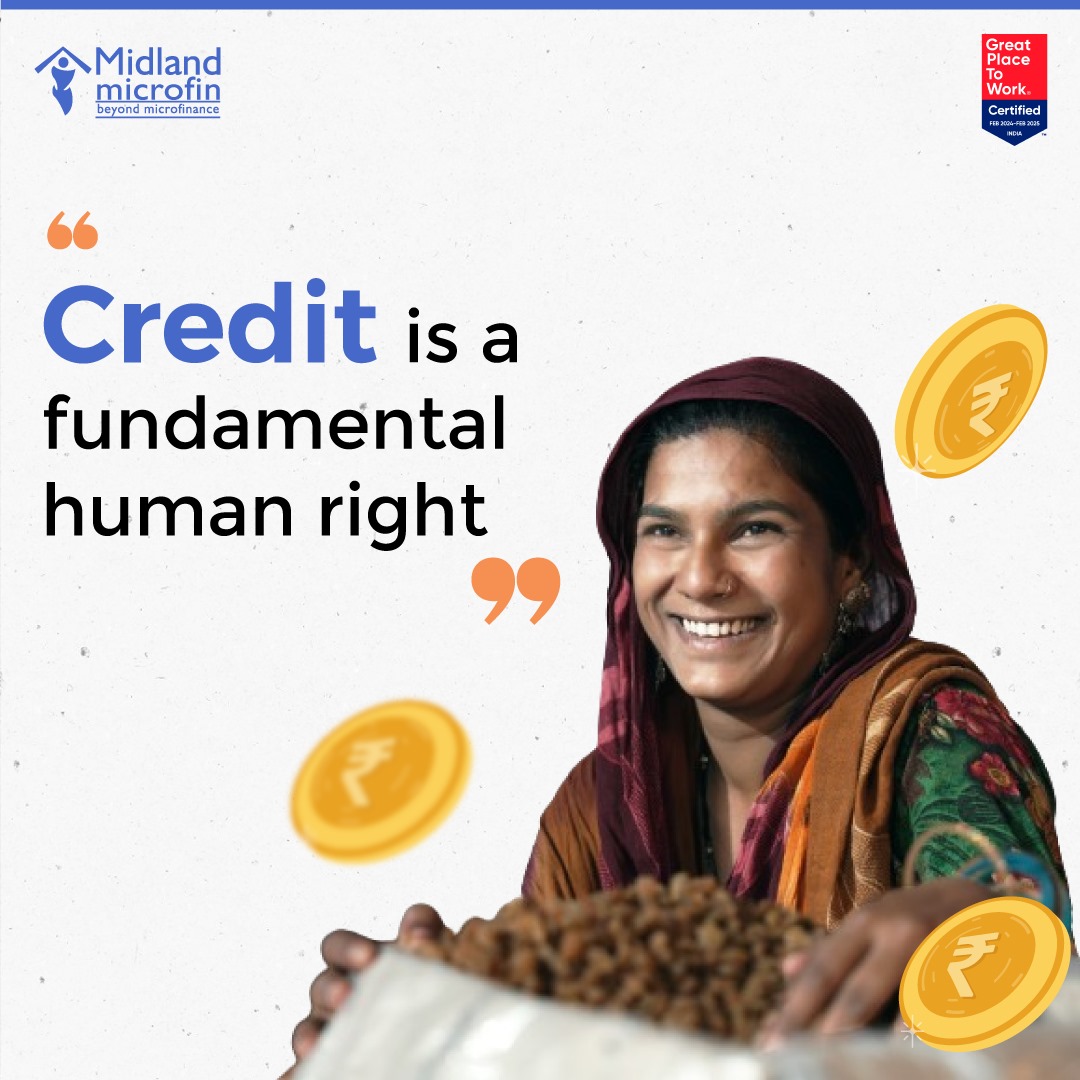 MidlandMicrofin's tweet photo. Credit access is not just convenient; it's essential for economic development and poverty alleviation. At Midland Microfin, we're dedicated to making credit a basic right, paving the way for a fairer world. #MidlandMicrofin #PovertyAlleviation #FinancialSecurity #EconomicJustice https://t.co/ysNfVjSgvy
