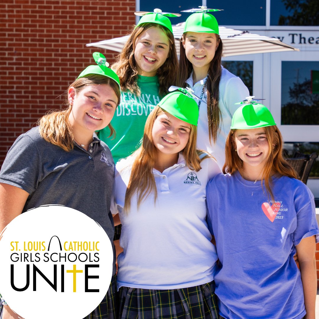 The 4th annual Girls Schools Unite giving challenge starts NOW! Make a donation to nerinxhallgsu.org before Thursday, May 9 at midnight CST to participate in our all-girls school challenge. Let’s go, Markers! #STLGirlsSchoolsUnite #3peat 💚🎉🏆