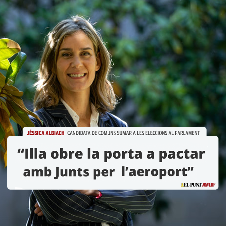Si poden, Illa i el PSC pactaran la Coalició de l'Asfalt amb Junts. Per això, ho diem alt i clar: només el vot a <a href="/SomComuns/">Comuns</a> és garantia d'un govern d'esquerres.

elpuntavui.cat/politica/artic…